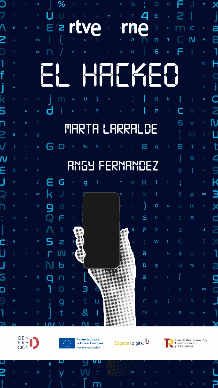 Cartel de la ficción sonora El Hackeo
