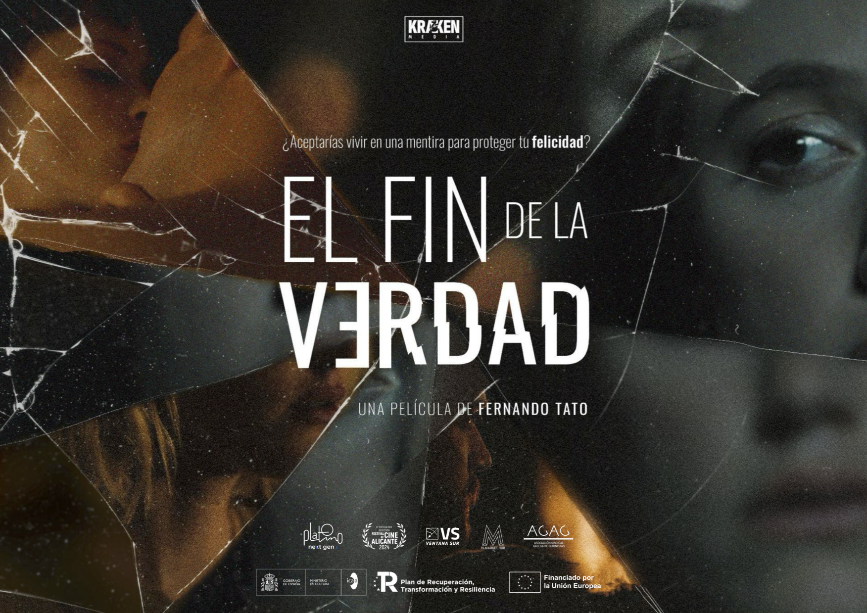 Cartel del thriller distópico El fin de la verdad