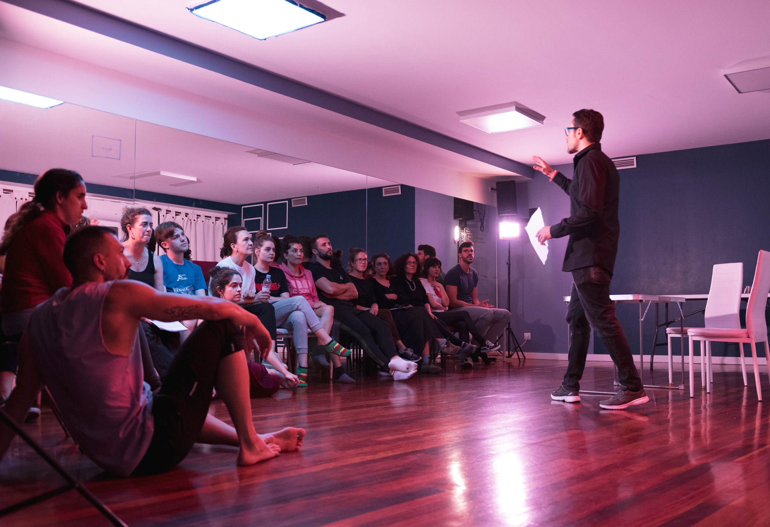Clase de interpretación de Estudio K